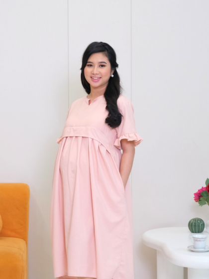 Eliana Maternity and Nursing Dress