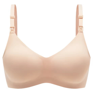 Tina Ultra Soft Antibacterial Maternity and Nursing Bra - Beige, L